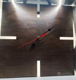 Orologio da parete in legno 