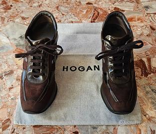 Hogan donna outlet marroni