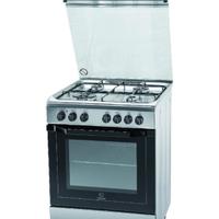 stupenda cucina Indesit piano cottura in acciaio i