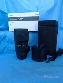 Sigma 50-100 F1-8 DC attacco Sigma SA