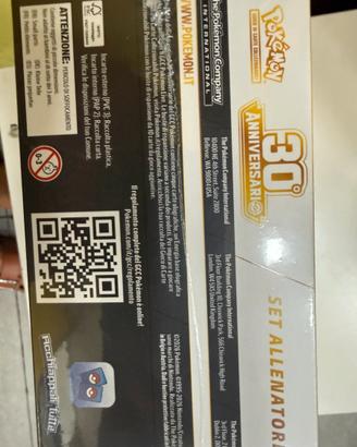 Pokeon gioco di carte 30 anniversario