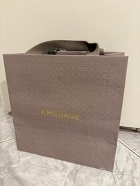 Busta Amouage vuota decorazioni cartone lilla new
