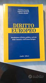 libro sul diritto europeo