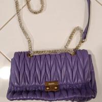 Pochette El Charro Matelassé Viola - Nuova