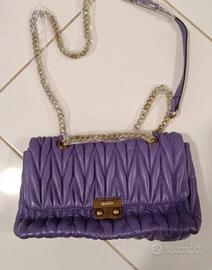 Pochette El Charro Matelassé Viola - Nuova