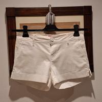 pantaloncini donna bianchi cotone elastico Dickies