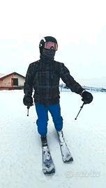 Completo giacca e pantaloni da sci/snowboard