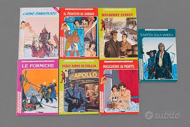 Lotto 7 fumetti Glénat Le Avventure della Storia 