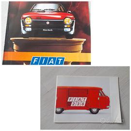 N.2 brochure datate Fiat 