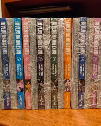 bakemonogatari star comics serie completa vol 1/22