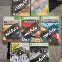 giochi XBOX 360 auto