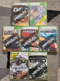 giochi XBOX 360 auto