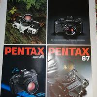 Depliant Pentax reflex analogiche 