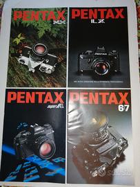 Depliant Pentax reflex analogiche 