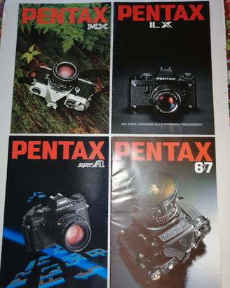 Depliant Pentax reflex analogiche 