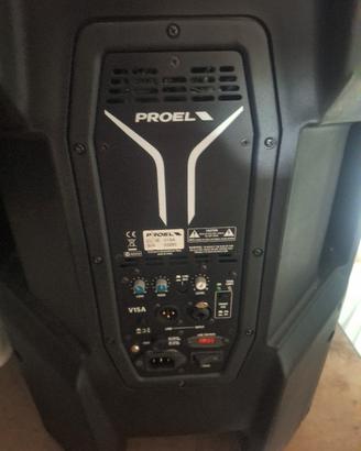 Casse V15A Proel Active Loud Speaker System