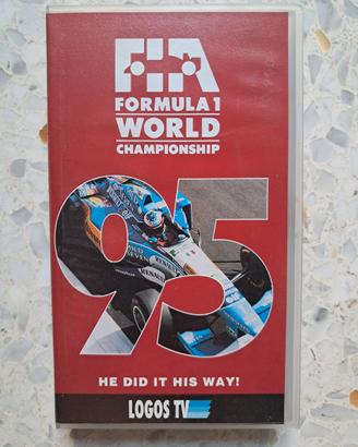VHS film FIA FORMULA 1 WORLD CHAMPIONSHIP 95 Micha