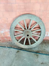 ruote antiche legno 