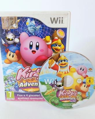 Kirby adventures nintendo wii con manuale