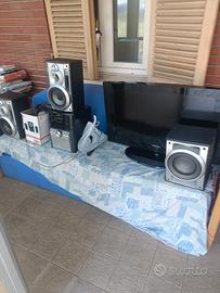 tutto 70 euro stereo TV e altro tenuti benissimo 