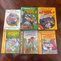 Geronimo Stilton – 3 libri + Viaggio Tempo 1,6,7