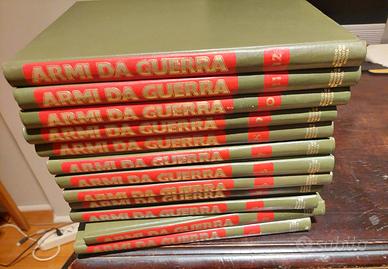 Enciclopedia Armi da Guerra de Agostini 12 volumi