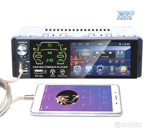 RADIO 4.1" UNIVERSALE 1DIN SCHERMO TOUCHSCREEN