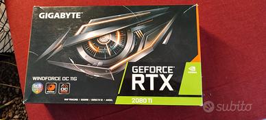 Nvidia RTX 2080ti gigabyte 11gb