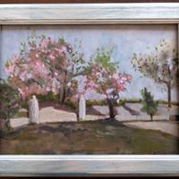 Quadro ad olio di Attilio Alfieri (1904-1992)
