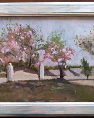 Quadro ad olio firmato Attilio Alfieri