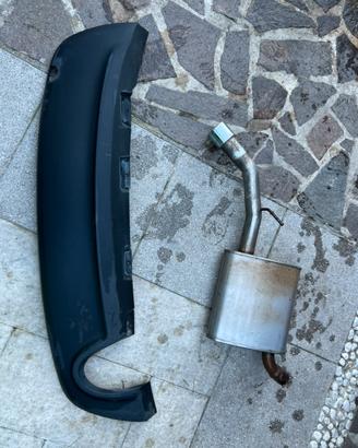 Terminale e paraurti posteriore Giulietta