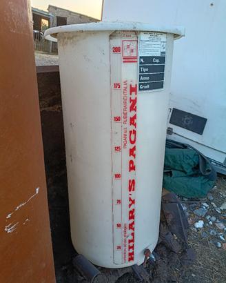 Botte in vetroresina da 200 litri 