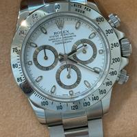 Rolex Daytona 116520 quadrante bianco