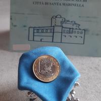 Moneta Euro Santa Marinella FDC porto Odescalchi