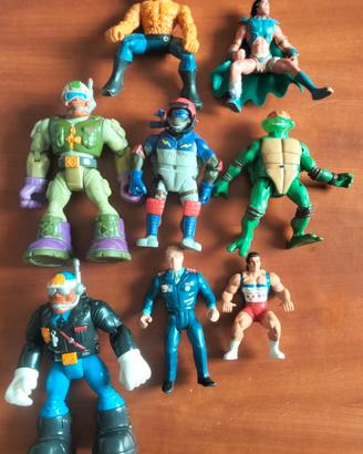 Action figures vintage Ninja Turtle Super Mario 