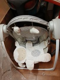 sdraietta per bimbi a dondolo elettrica con musica