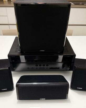 Impianto stereo yamaha dolby 5.1 home theater