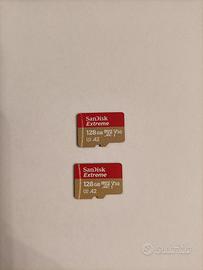 Coppia di MicroSD SanDisk Extreme da 128GB