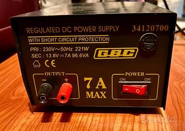 Alimentatore Stabilizzato GBC mod. 34120700