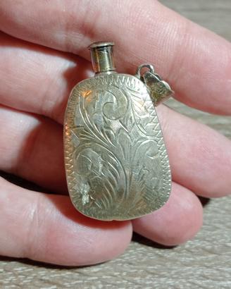 Argento 925 portaprofumo tappo vite profumo 