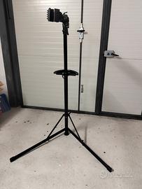 cavalletto manutenzione bici XLC