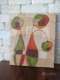 Quadro Cartapietra Bonisoli dipinto a mano