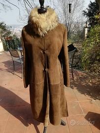 cappotto lungo shearling 