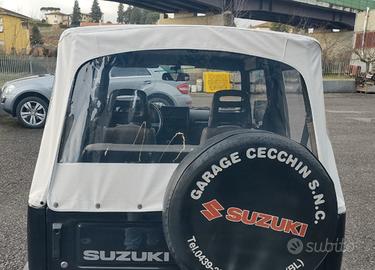 tela cappottina soft top bianca samurai sj