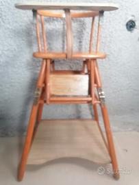 seggiolone trasformabile anni 70