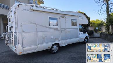 Camper mansardato Rimor Superbrig 680 tc