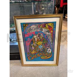 CHANGES POSTER VINTAGE ANNI 60 COLLAGE BEATLES TIM