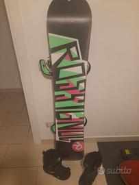 TAVOLA SNOWBOARD + EV. SCARPONI N.42/42.5