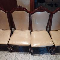 4 sedie da soggiorno