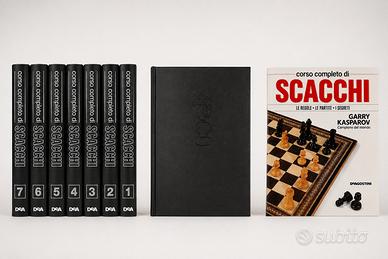 corso scacchi kasparov de agostini 7 volumi